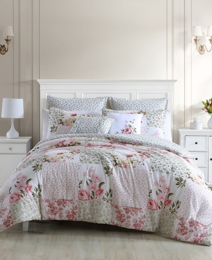 Laura Ashley Ailyn 7-Pc. Comforter Set, Full/Queen