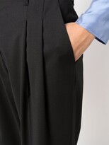 Thumbnail for your product : Merci Pleat-Detail Straight-Trousers