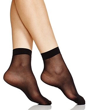 Women Sheer Ankle Height Socks ColoursBeigeLondonPerleOne Size
