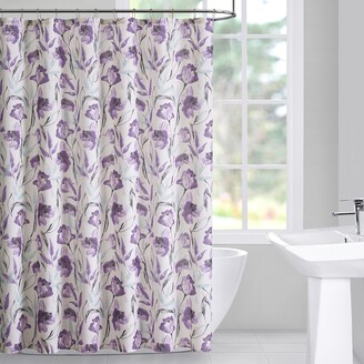Sweet Jojo Designs Rose Lavender Collection Shower Curtain