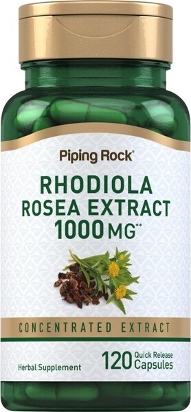 Piping Rock PipingRockRhodiolaRoseaExtractSupplement|1000mg|120Capsules