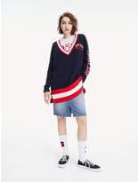 Thumbnail for your product : Tommy Hilfiger Oversized Varsity Sweater
