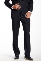 Thumbnail for your product : Without Prejudice Randolph Navy Sharkskin Two Button Wool Suit