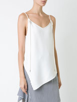 Thumbnail for your product : Bassike shoestring asymmetric camisole