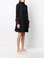 Thumbnail for your product : Valentino Sequin-Detail Long-Sleeve Dress