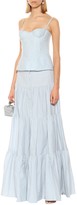 Thumbnail for your product : Brock Collection Cotton-blend maxi skirt