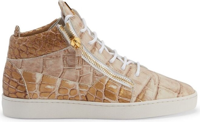 Giuseppe Zanotti Kriss Mid Top Zip Sneakers