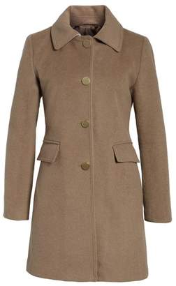 Tahari Sophia Wool A-Line Coat