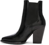Thumbnail for your product : Saint Laurent Leather Theo Heeled Chelsea Boots