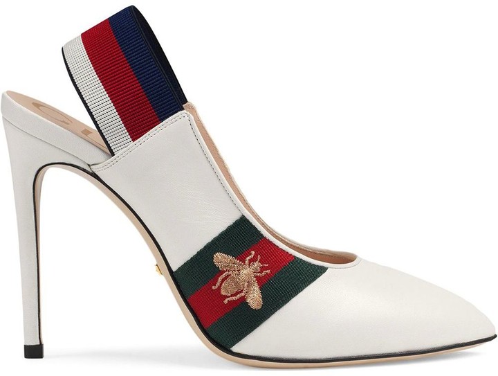 gucci bee mules