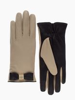 Thumbnail for your product : Kate Spade Leather gloves bow gloves