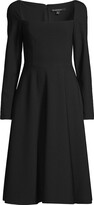 Thumbnail for your product : Black Halo Lake Stretch Crepe Midi-Dress