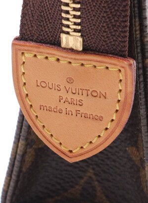Louis Vuitton 2011 pre-owned Damier Azur Zipped Cosmetic Pouch - Farfetch