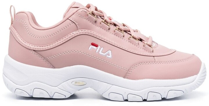 pink fila shoes