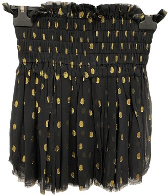 Etoile Isabel Marant Black Silk Skirt for Women