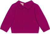 Thumbnail for your product : Gucci Children GG-motif perforated jumper