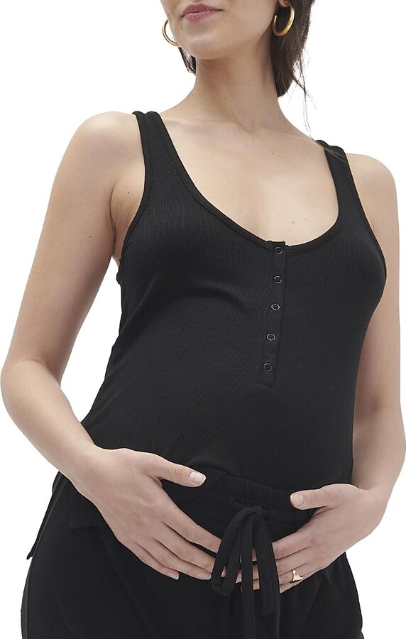 Hatch Collection The Softest Rib Nursing Tank