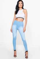 Thumbnail for your product : boohoo Lexi Stone Wash Pocket Back Stretch Jeggings