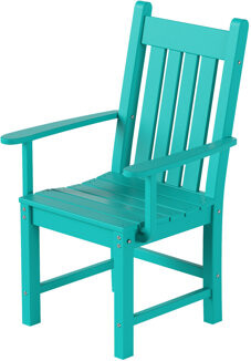 Lark Manor Alirah Kamden Traditional Patio Dining Chair