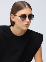 Thumbnail for your product : Andy Wolf Turner Round Metal Sunglasses