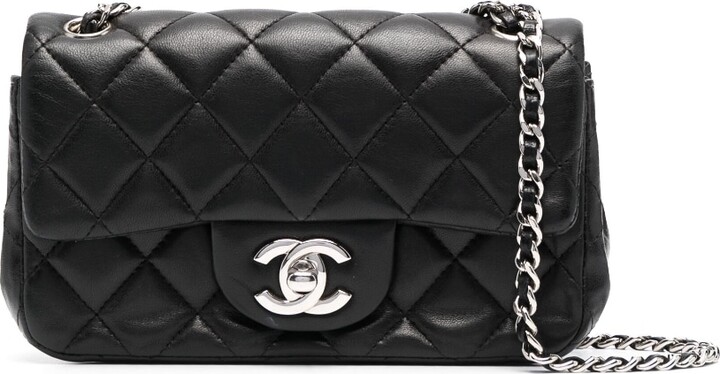 Chanel Pre Owned 2012 mini Classic Flap shoulder bag - ShopStyle