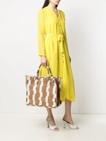 Thumbnail for your product : la milanesa India abstract-pattern tote