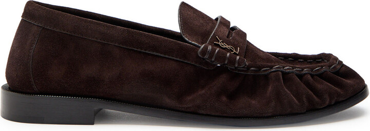 Saint Laurent Le Loafer 15 Suede Loafers