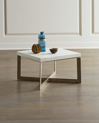 Four Hands Lenore Marble Top Coffee Table