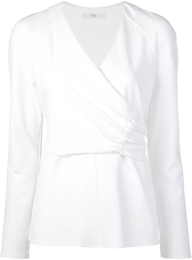 tibi white top