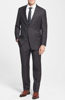Thumbnail for your product : Hickey Freeman Classic Fit Windowpane Suit