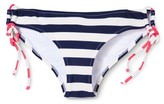 Thumbnail for your product : Xhilaration Junior's Side Tie Swim Bottom -Stripe