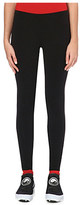 Thumbnail for your product : Y-3 Reversible cotton-jersey leggings