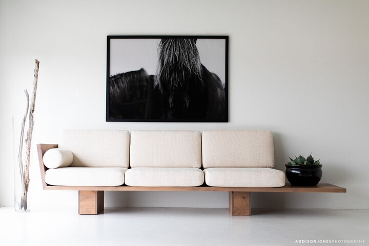 Suelo® Modern Wood Sofa