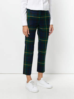 Paul Smith cropped check trousers