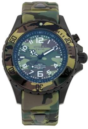 KYBOE! Camouflage Silicone Strap Watch, 40mm