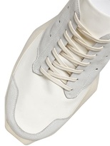 Thumbnail for your product : Rick Owens Leather & Nylon Sneakers