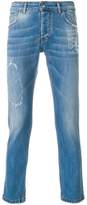 Thumbnail for your product : Entre Amis slim fit distressed jeans