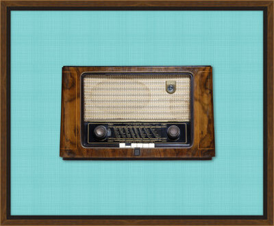 Melissa Van Hise 'Vintage Radio II' Framed Graphic Art Print