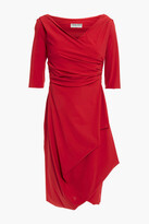 Thumbnail for your product : Chiara Boni La Petite Robe Patricia wrap-effect draped stretch-jersey dress