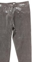 Thumbnail for your product : Les Chiffoniers Coated Leather Leggings w/ Tags