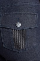 Thumbnail for your product : NYDJ 'Barbara' Embellished Pocket Stretch Bootcut Jeans (Dark Enzyme) (Petite)