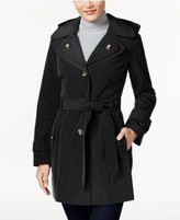 Thumbnail for your product : London Fog Petite Double-Collar Belted Trench Coat