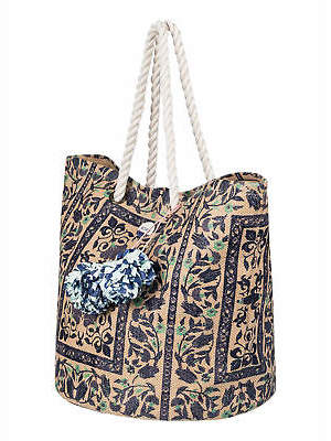 Roxy NEW ROXYTM Sun Seeker Straw Tote Beach Bag Womens Handbag