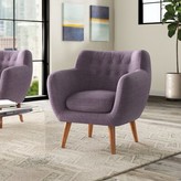 Thumbnail for your product : Langley StreetTM Martinique Armchair Langley Street Upholstery Color: Steel