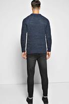 Thumbnail for your product : boohoo Heavy Knitted Mixed Colour Jumper