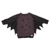 Thumbnail for your product : Mini Shatsu - Boy's Flying Bat Caped Long Sleeve Raglan