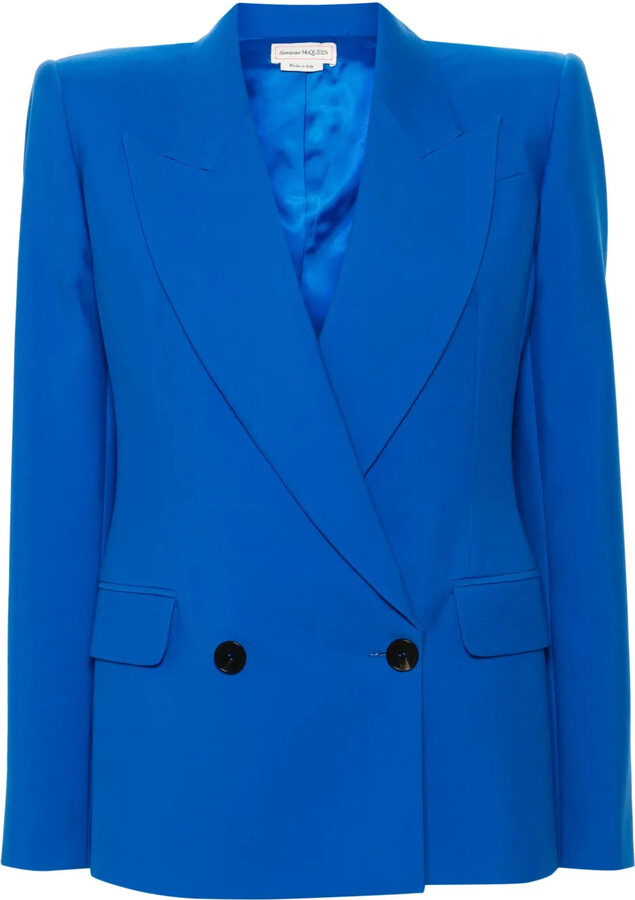 Alexander McQueen Double-Breasted Blazer