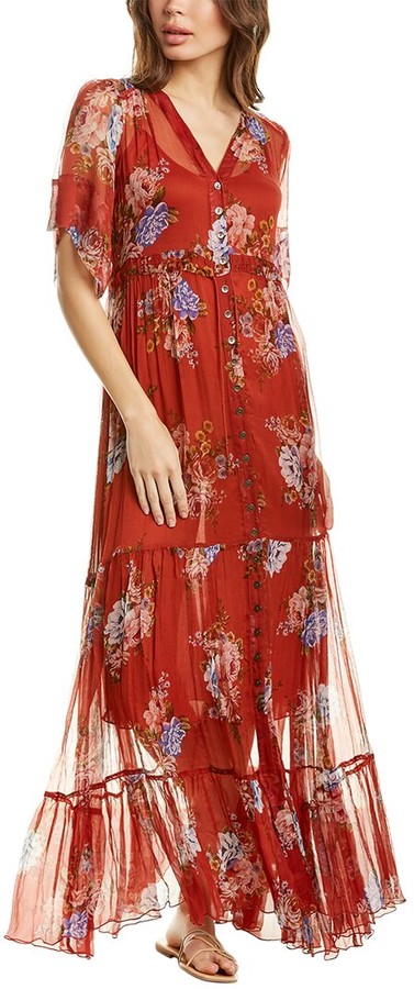 johnny was red dress