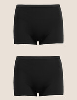 Thumbnail for your product : Marks and Spencer 2pk Light Control No VPL Shaping Shorts