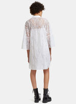 Thumbnail for your product : Valentino Women’s Flared Sleeve Lace Mini Dress in White